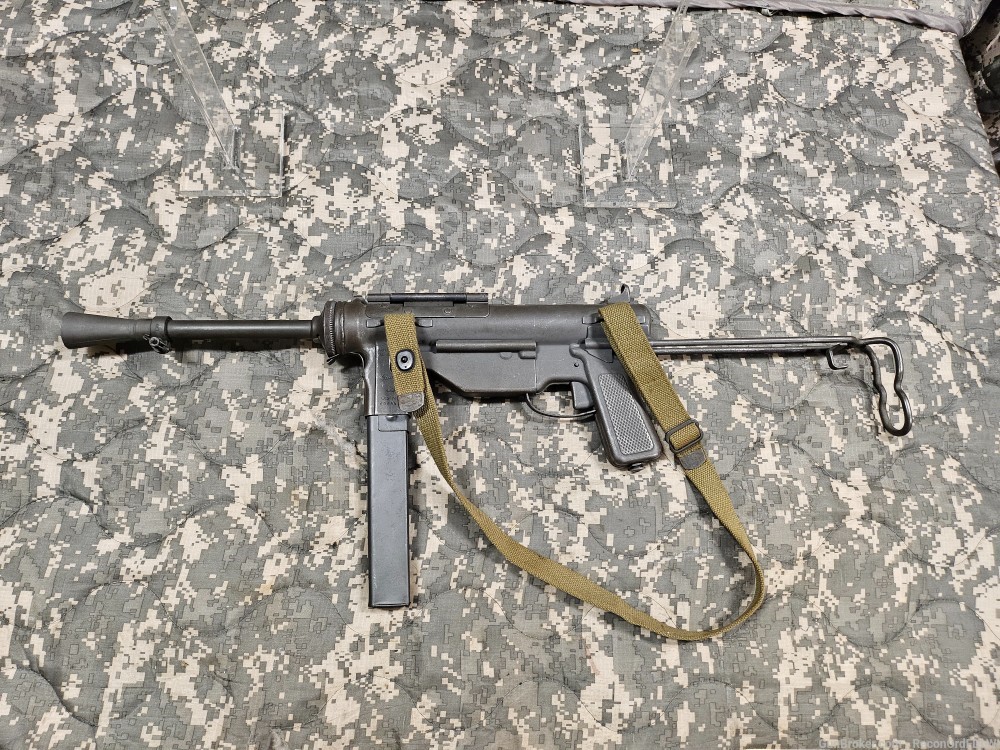NICE M3A1 Grease Gun SMG! USGI WWII Dealer Sample Greasegun M3