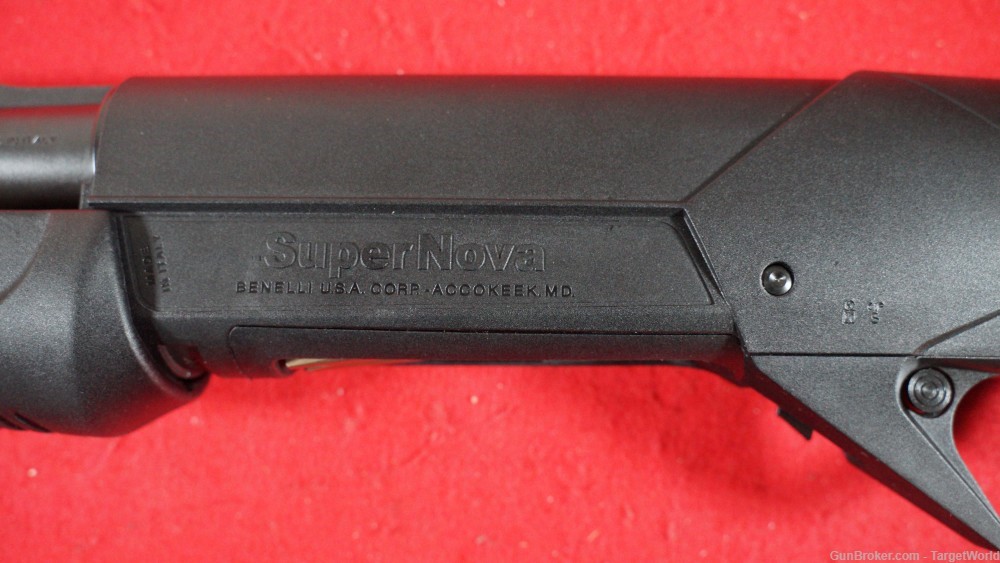 BENELLI SUPER NOVA 3.5" 12 GA PUMP SHOTGUN MATTE BLUED (BEN20100)-img-24