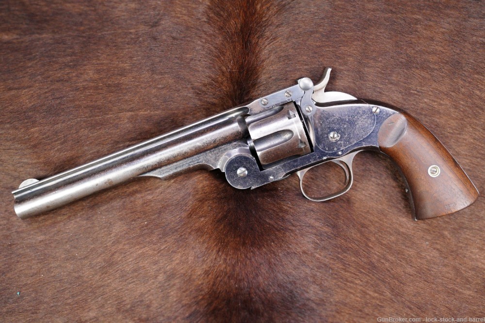 U.S. Smith & Wesson 2nd Model Schofield .45 S&W 7? Revolver 1876 ...