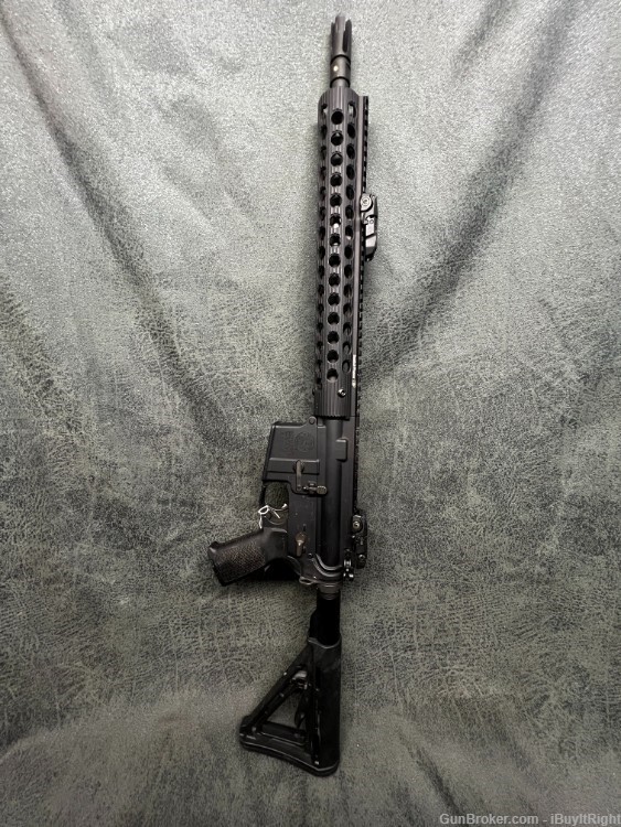 Smith & Wesson M&P 15 AR15 AR-15 TS 5.56 Rifle w/ MBUS Sights and Magpul-img-0