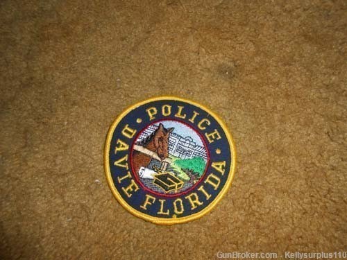 Davie Florida Police Patch-img-0