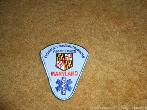 Maryland EMT Patch  -  FP-069-img-0