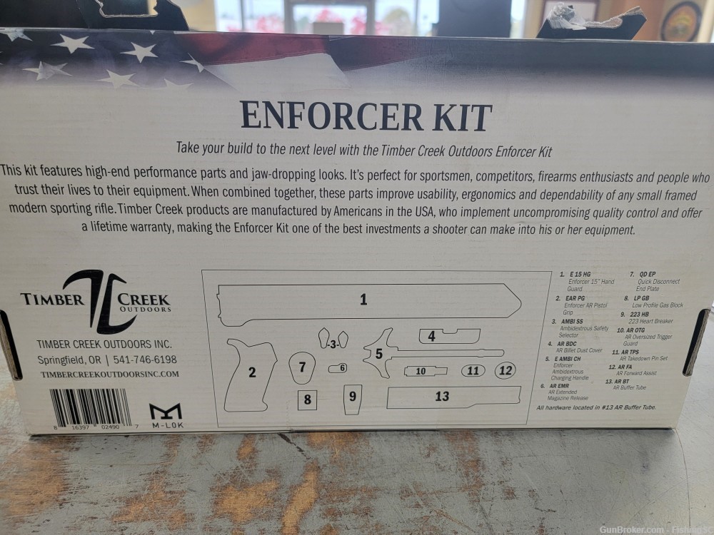 NEW - Timber Creek Enforcer AR Complete Build Kit-img-1