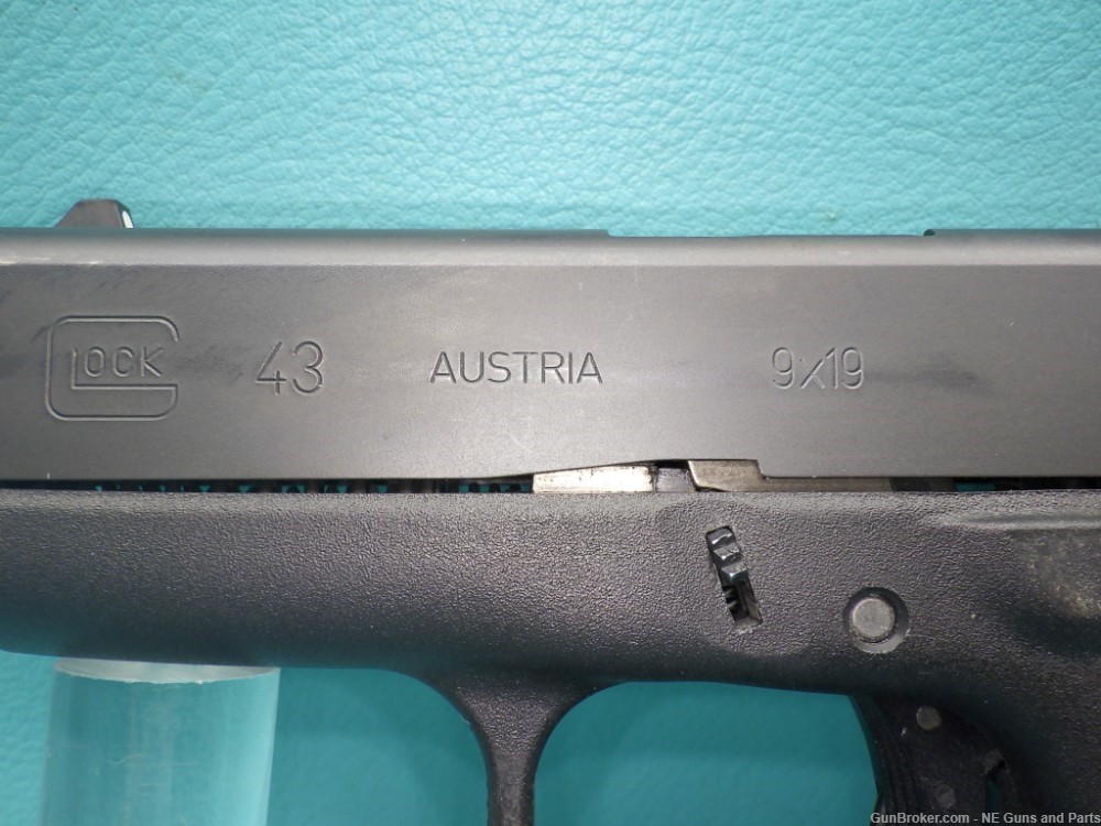 Glock 43 9mm 3.41"bbl Pistol W/ 6rd Mag-img-8