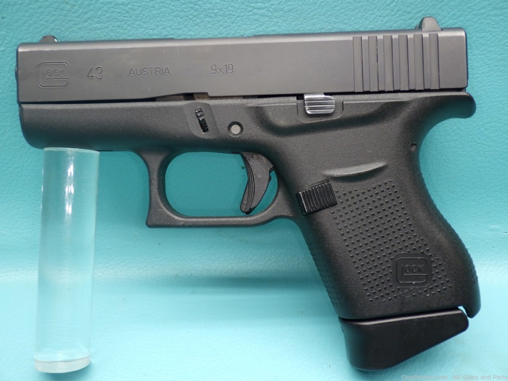 Glock 43 9mm 3.41"bbl Pistol W/ 6rd Mag-img-4