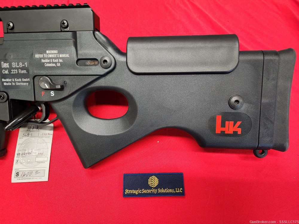 Heckler & Koch SL8 Semi-Automatic Rifle - Precision Sports Shooter-img-1