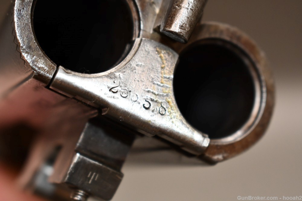 Antique Ithaca Crass SxS Boxlock Shotgun 12 G 1895 READ-img-40