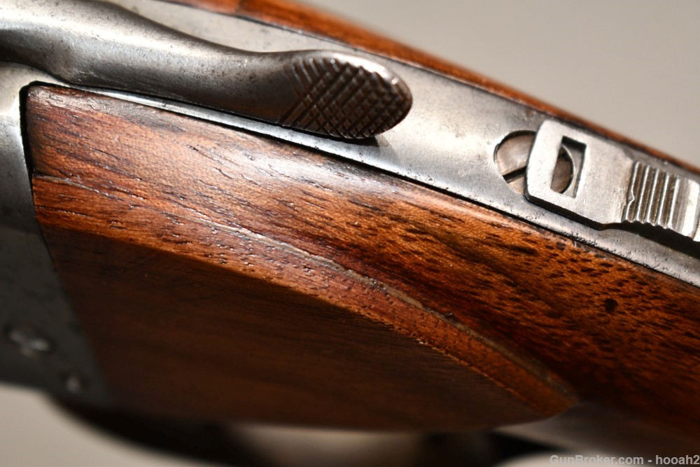 Antique Ithaca Crass SxS Boxlock Shotgun 12 G 1895 READ-img-34