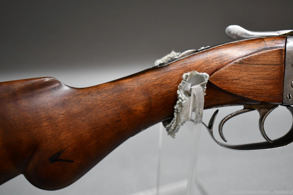 Antique Ithaca Crass SxS Boxlock Shotgun 12 G 1895 READ-img-3
