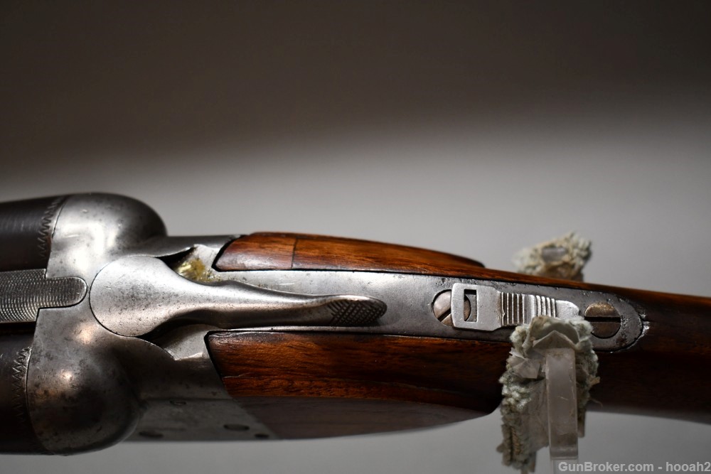Antique Ithaca Crass SxS Boxlock Shotgun 12 G 1895 READ-img-19