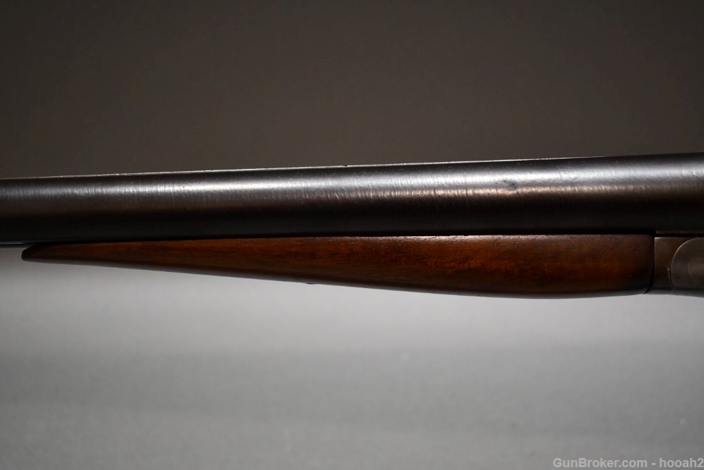 Antique Ithaca Crass SxS Boxlock Shotgun 12 G 1895 READ-img-11