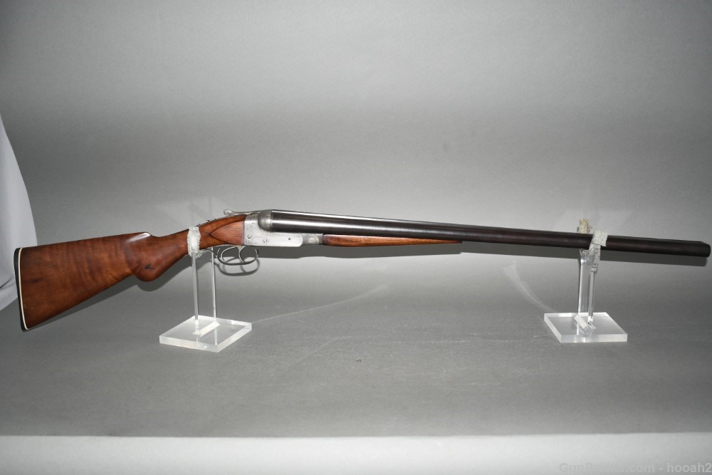 Antique Ithaca Crass SxS Boxlock Shotgun 12 G 1895 READ-img-0