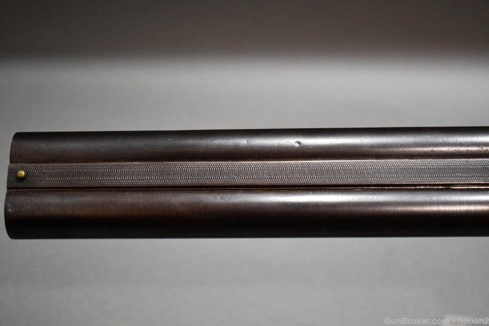 Antique Ithaca Crass SxS Boxlock Shotgun 12 G 1895 READ-img-14