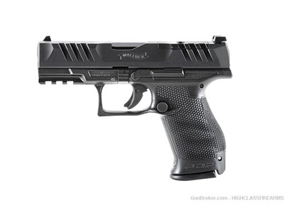 Walther PDP Compact Optic Ready Pistol 9mm 4 in. Black 10 rd.