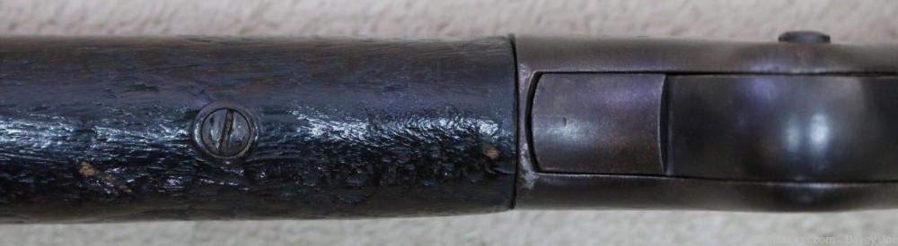 Unusual Spencer Heavy octagon Barreled sporting rifle 45 cal buffalo gun-img-36