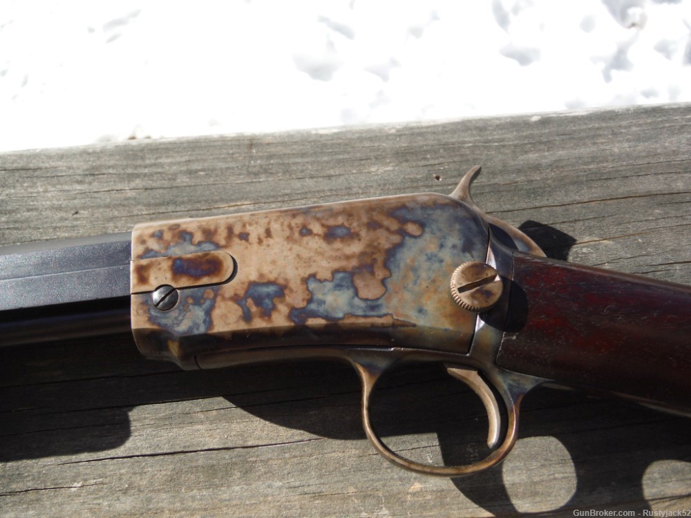 Winchester 2nd Model 1890 .22 WRF Color Case Hardened-img-0