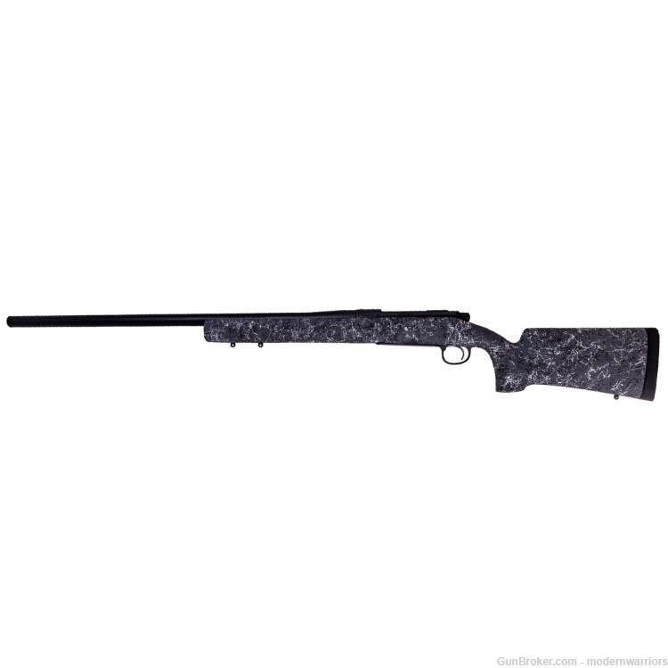 Remington 700 Long Range-26" Heavy Bbl (.300 Win) HS Precision Stock-Black-img-1