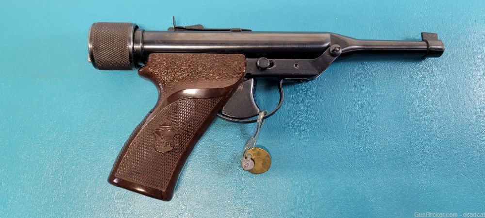 Hy-Score Model 802 Target Repeater Air Pistol .22 in Box + Provenance 938  -img-5