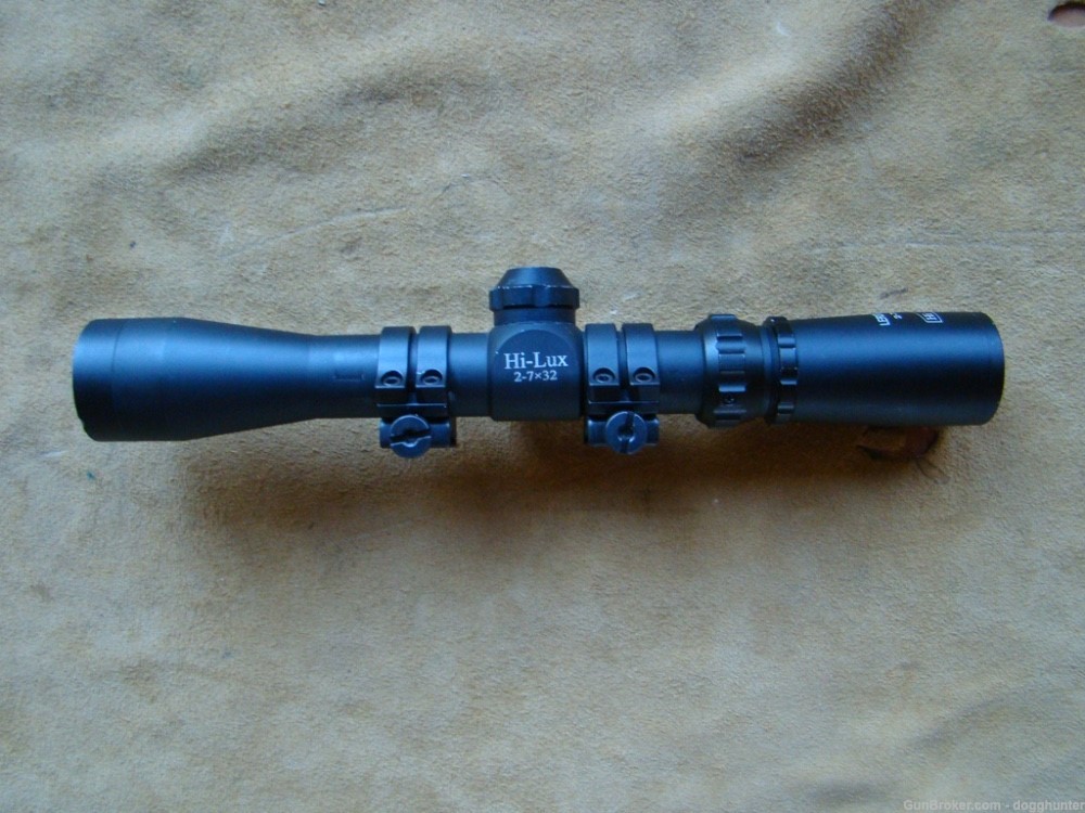 Hi-Lux Optics Long Eye Relief 2-7X32 Rifle Scope,-img-0