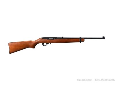 Ruger 10-22 Rifle Wood Stock 10 Round Magazine 18.5 Inch Barrel