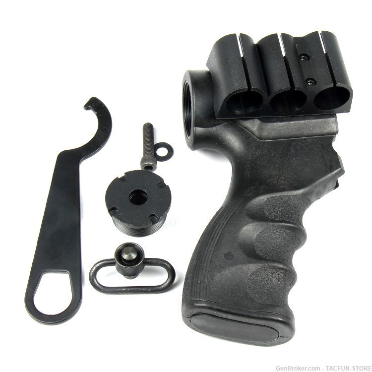 Shotgun Tactical PST Grip for Remington 870 W/Sling Swivel & Wrench-img-0