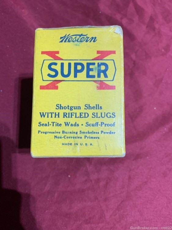 Vintage Western 16 gauge rifled slugs-img-5
