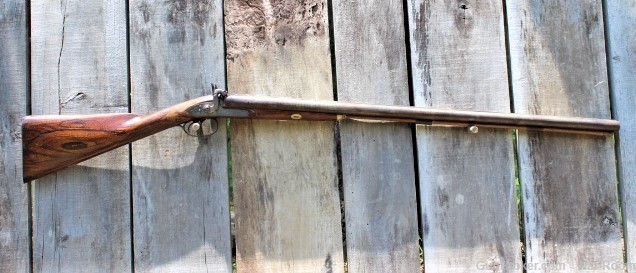 Civil War Period Double Barrel Shotgun by Van Wart & Son-img-0