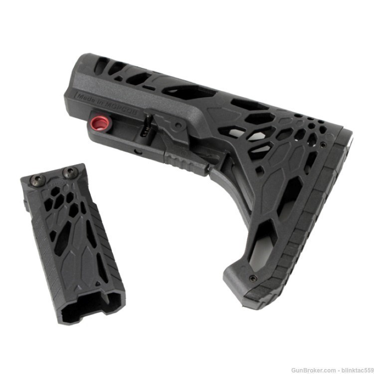 Python AR stock kit with forward Grip for Mil-Spec tube-img-0