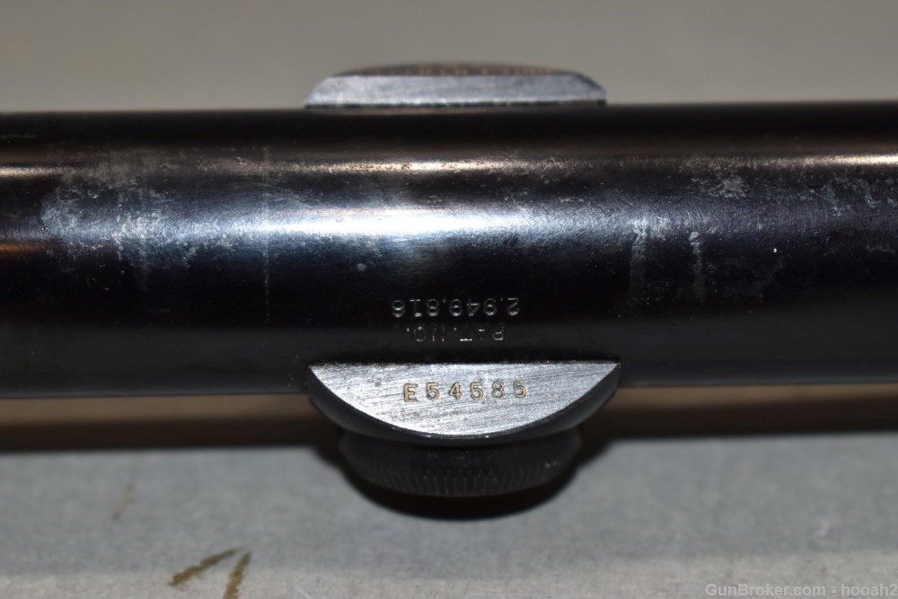 Scarce Redfield 2 3/4X 1" Rifle Scope Fixed Power Crosshair Peep Reticle-img-9