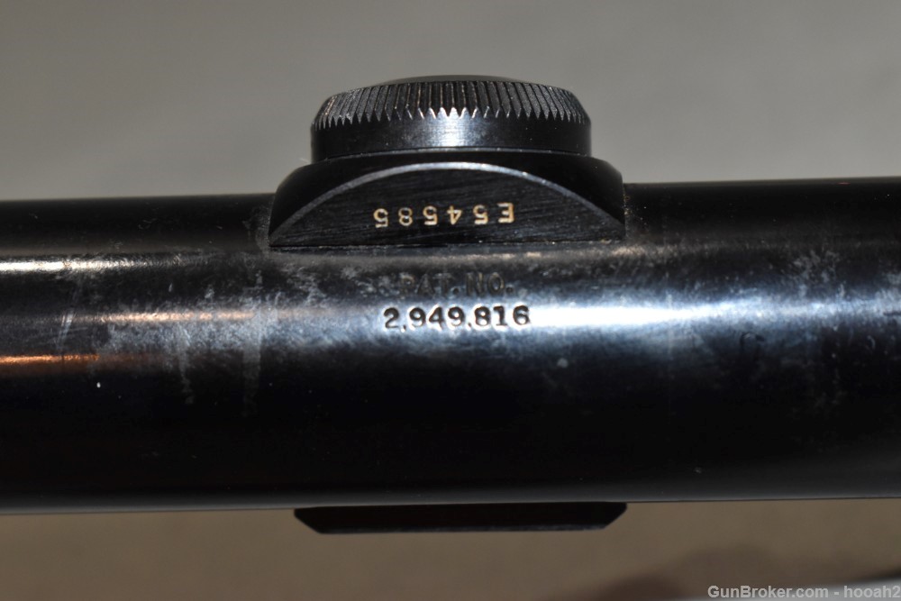 Scarce Redfield 2 3/4X 1" Rifle Scope Fixed Power Crosshair Peep Reticle-img-10