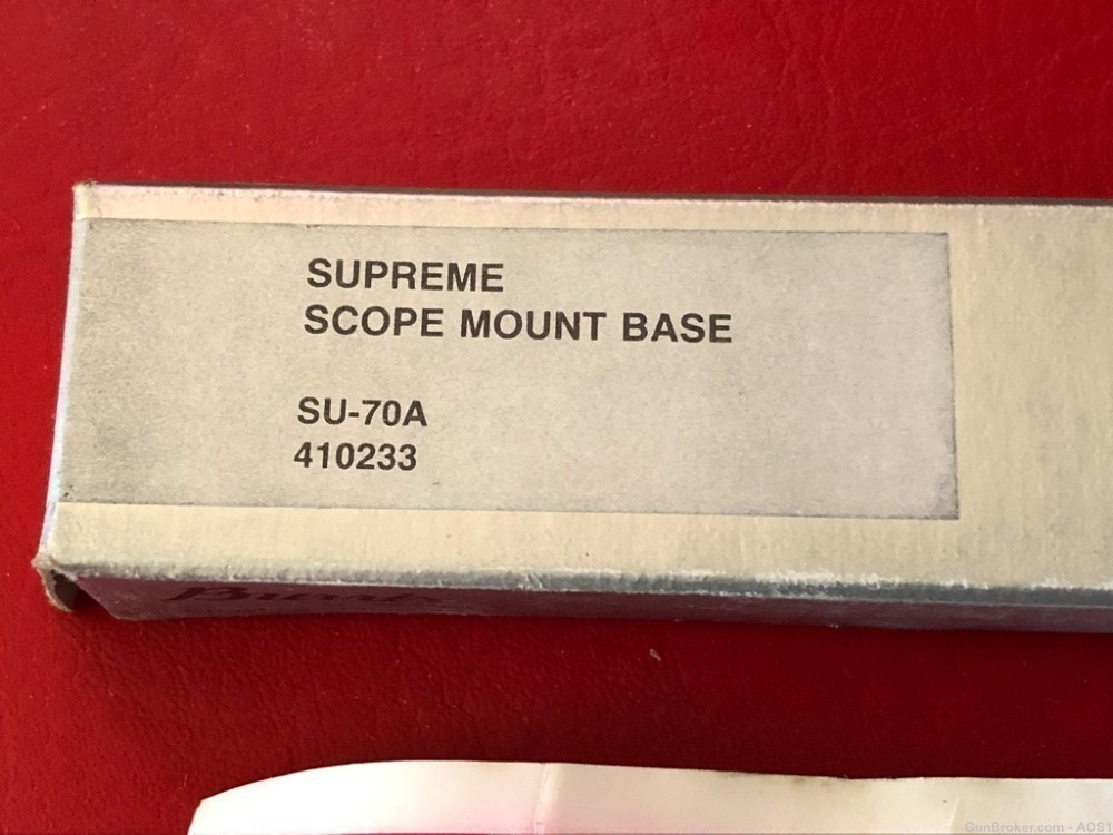 Burris Supreme Scope Mount Base SU-70A Winchester 70 Long Action 410233-img-5