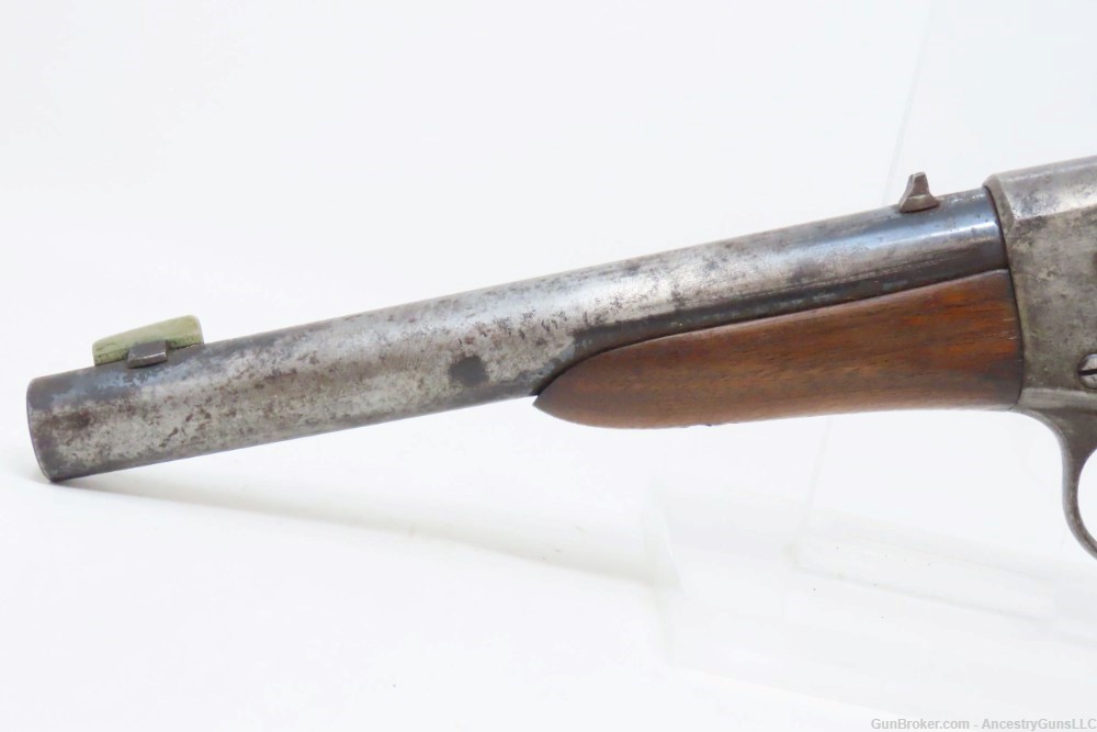 REMINGTON Model 1871 .22 SHORT Rimfire ROLLING BLOCK Pistol RF Army Antique-img-4
