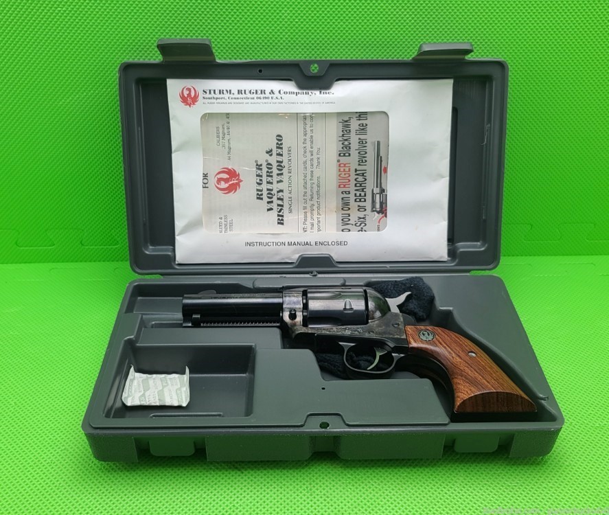 Ruger * ORIGINAL VAQUERO * 45 Colt 3 7/8" Barrel BORN 1999 In Original Box -img-37