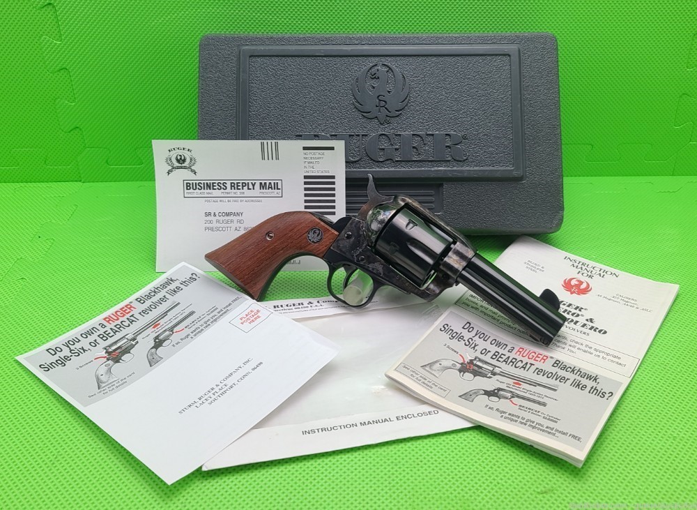 Ruger * ORIGINAL VAQUERO * 45 Colt 3 7/8" Barrel BORN 1999 In Original Box -img-1