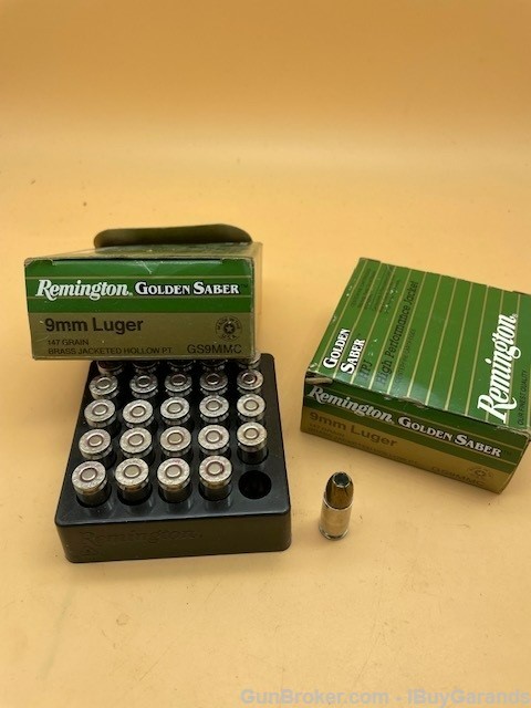 Remington 9mm Golden Saber Ammunition-img-0