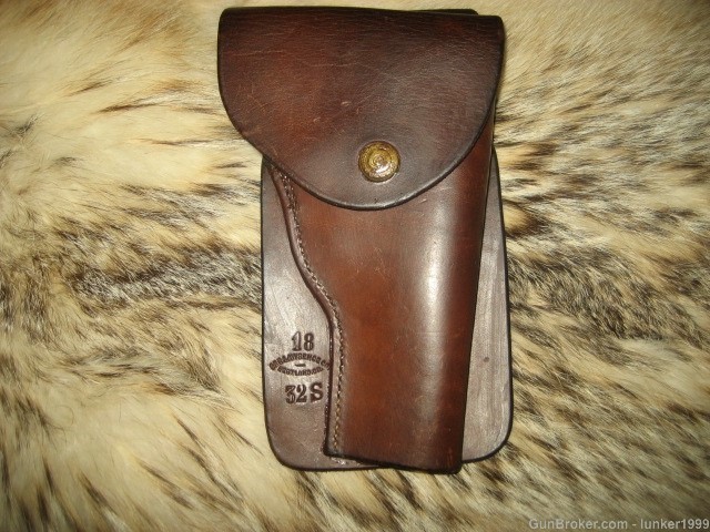 VINTAGE GEO.LAWRENCE POCKET HOLSTER COLT 1903/1908 AUTO VERY RARE !!-img-0