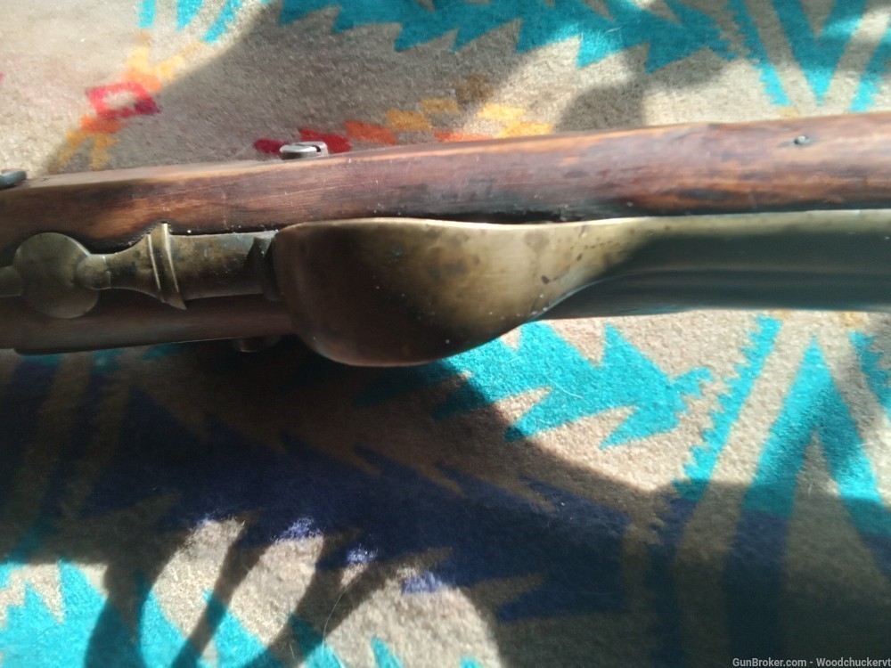 1820 Newengland militia musket flintlock conversion to percussion -img-9