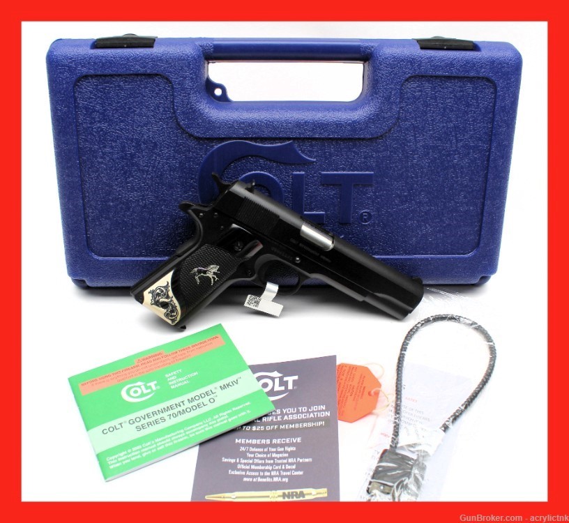 Colt 1911 Classic 45acp 70 Series Factory New FREE SHIPPING W/BUY IT NOW!-img-0