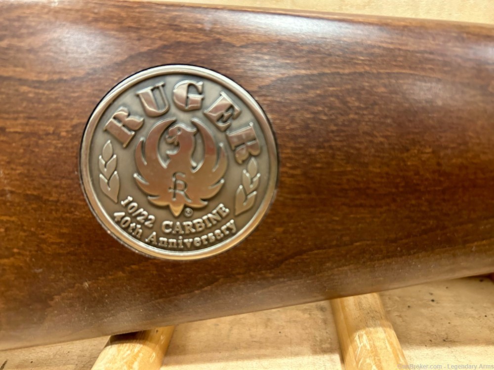 RUGER 10/22  22LR 40TH ANNIVERSARY #20792-img-11