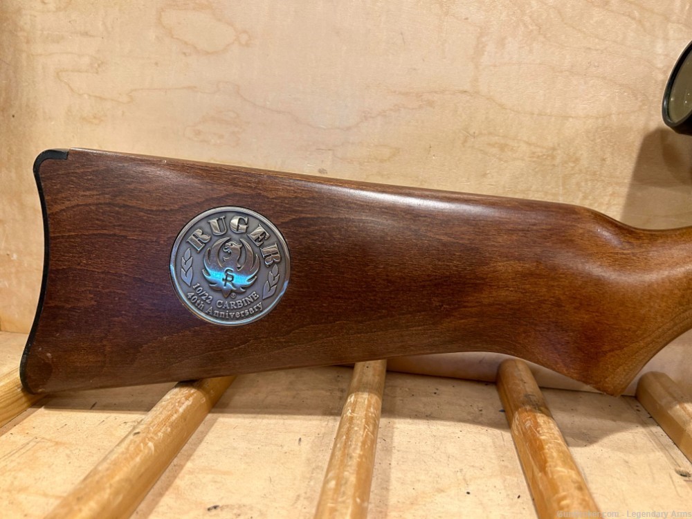 RUGER 10/22  22LR 40TH ANNIVERSARY #20792-img-10