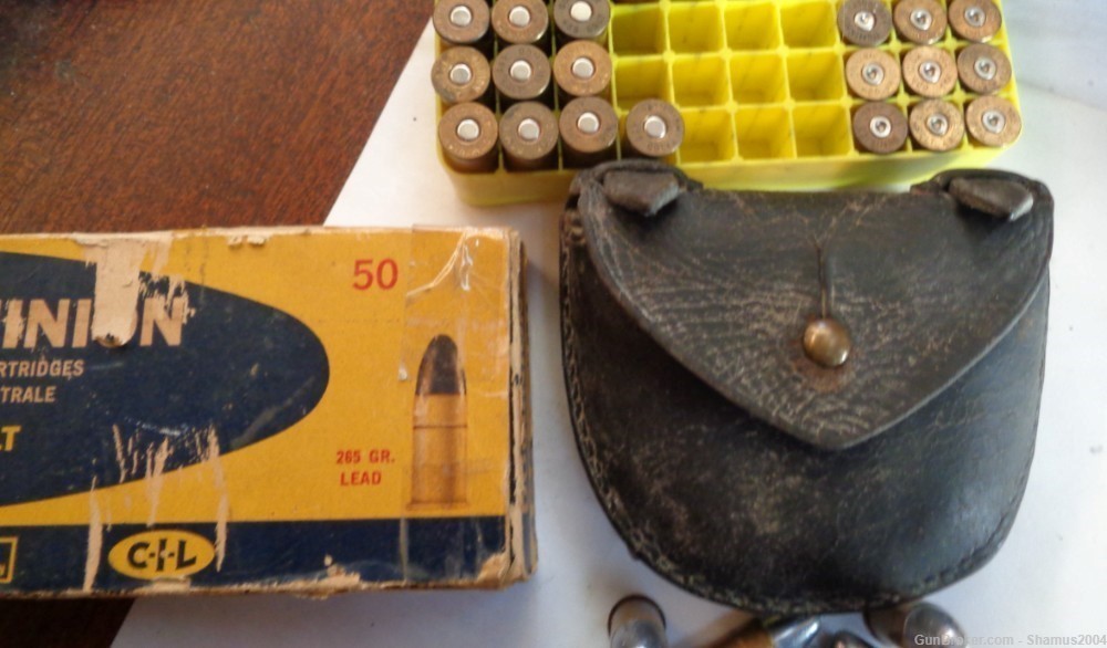 Webley WWI pistol ammo pouch-original-img-1