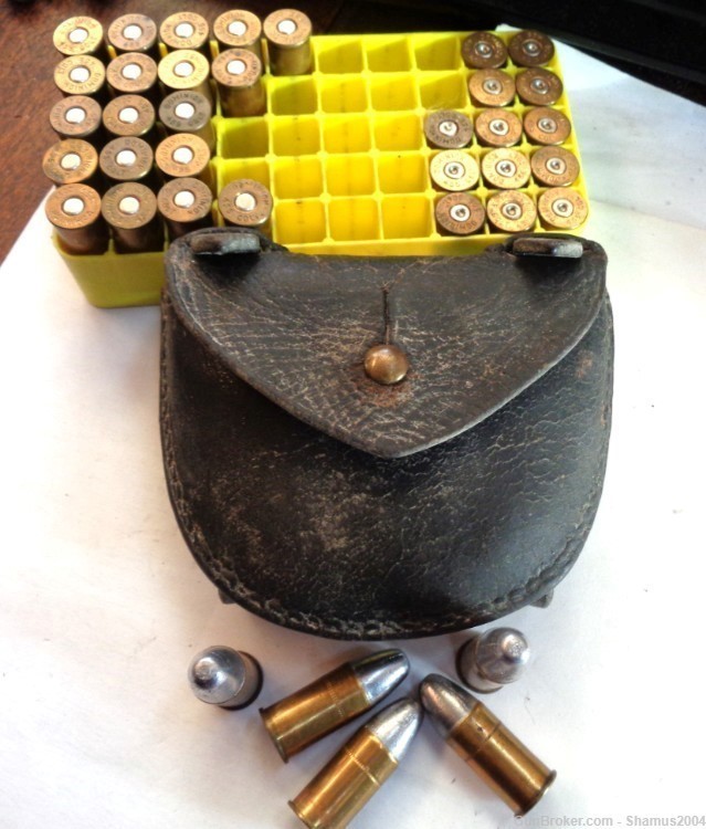 Webley WWI pistol ammo pouch-original-img-0