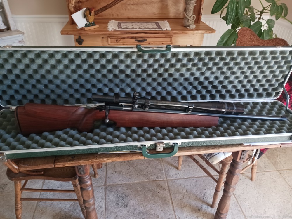 H&R M12 22LR With 24X Redfield scope-img-0