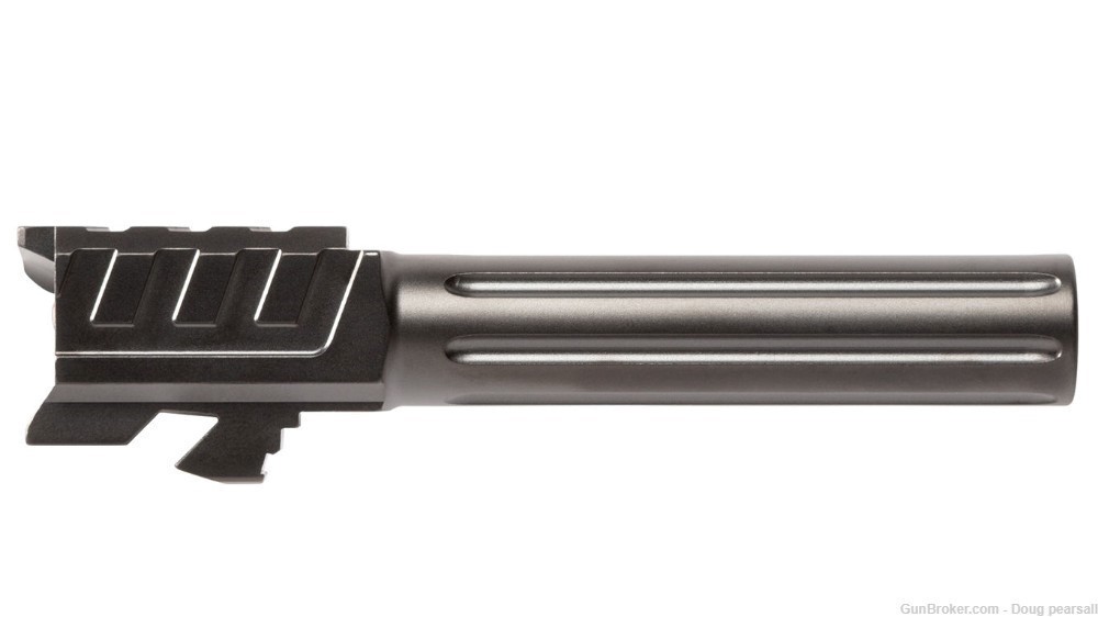 Anderson KIGER-9C PRO Flush Cut Crown, Fluted Glock 9MM 416R SS Barrel-img-0