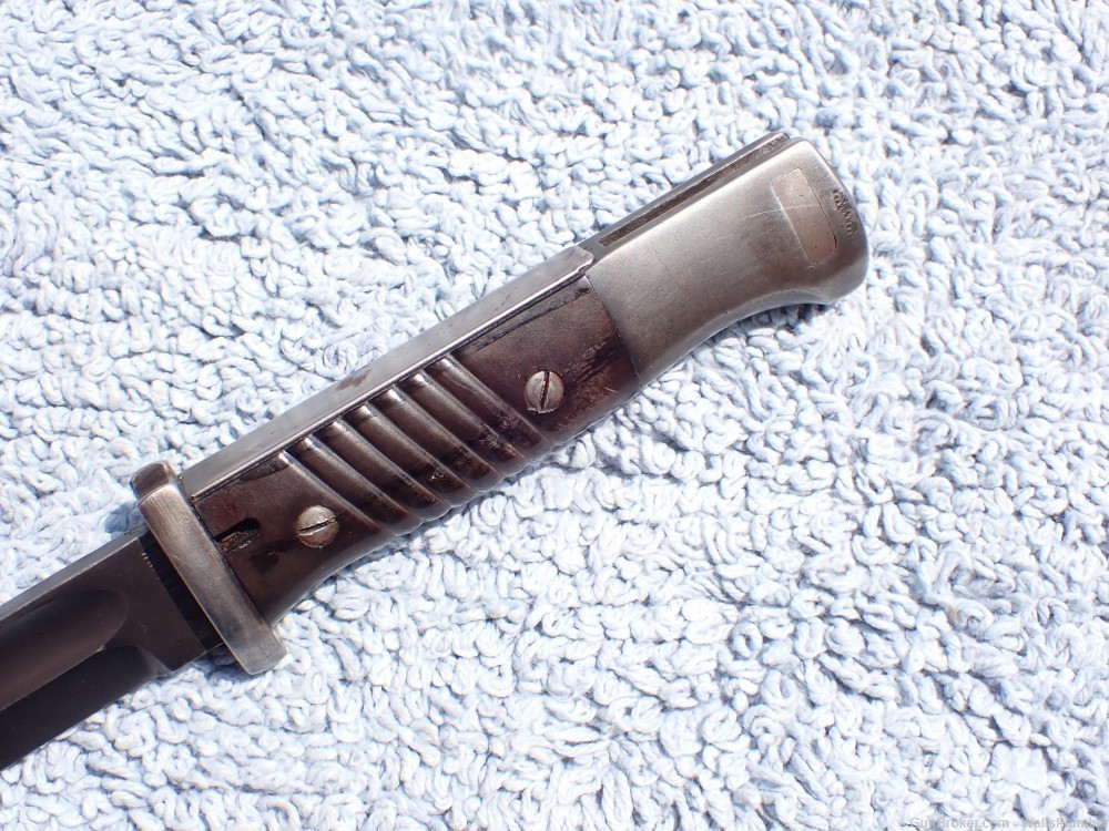 GERMAN WWII 98K BAYONET WITH SCABBARD & FROG MATCHING NUMBERS DATED 1940-img-7