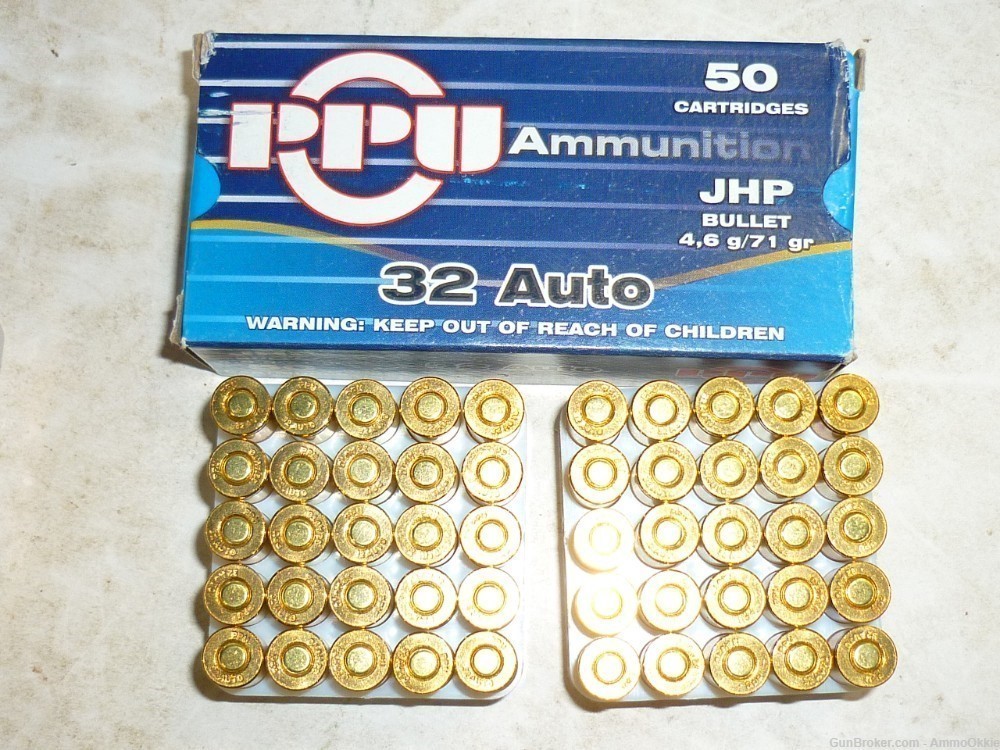 100rd - 32 ACP - FMJ and HP - PPU 32 Auto 71gr - PRACTICE AND SELF DEFENSE-img-5