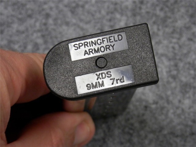 SPRINGFIELD XD-S 9mm FACTORY 7RD MAGAZINE XDS0907-img-5