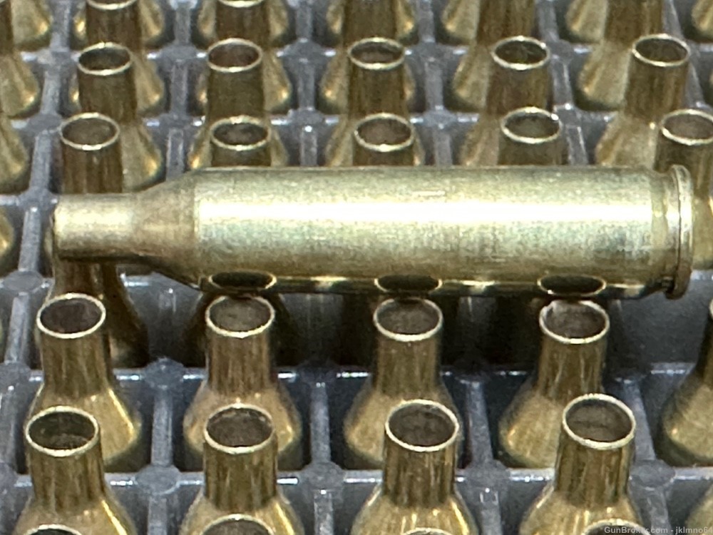 100 pieces Remington 17 Rem brass cases w/ 7 1/2 BR primer see description-img-2