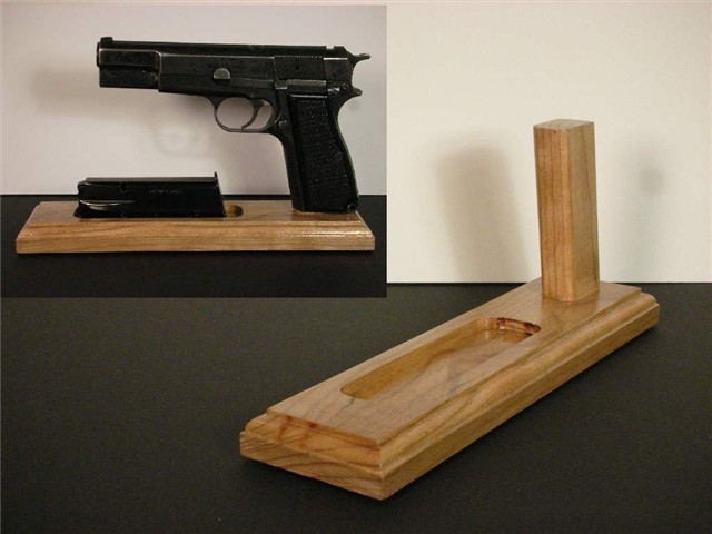 Browning HP Pistol Stand with Mag Slot-img-0