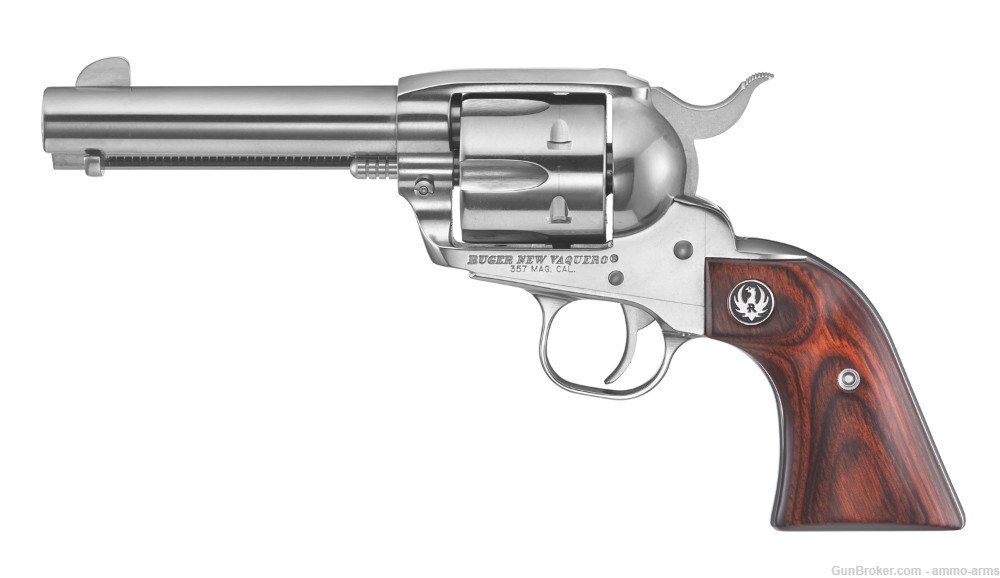 Ruger Vaquero Stainless .357 Magnum 4.62" 6 Rounds 5109-img-2